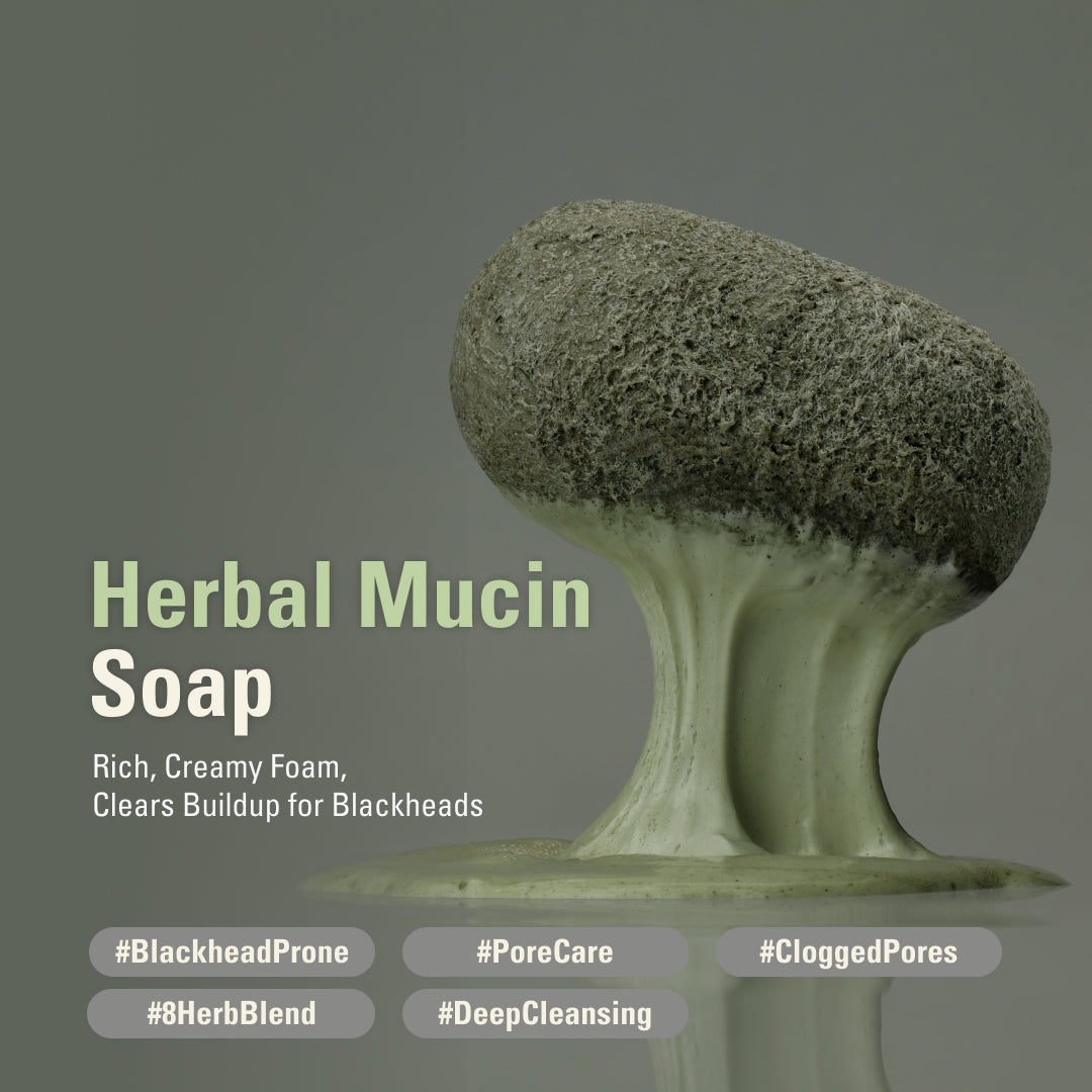 [Amazon’s Choice] Herbal Mucin Soap Bar